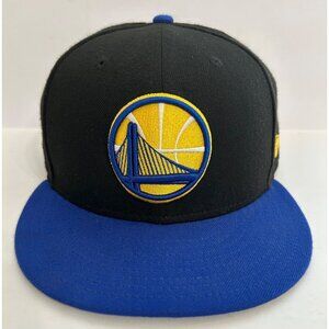 Golden State Warriors 9Fifty Snapback Hat Cap New Era NBA Adjustable Blue Black